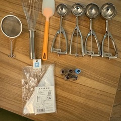 6/20までケーキ作りやアイスなどに業務用調理器具