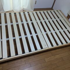 Semidouble bed and matress