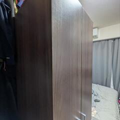 アイリスオーヤマ　ワードローブ　組み立て済みの画像