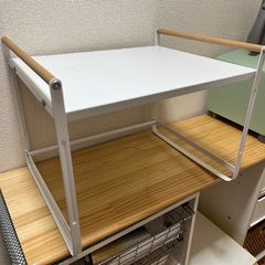 【受け渡し予定者決定】マルチキッチンラック　トースターラック