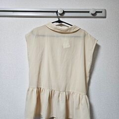 【新品】SM2　ノースリペプラムブラウス　Mの画像