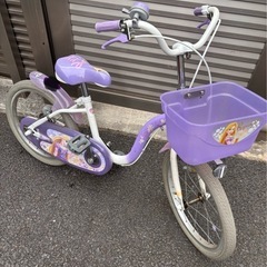 アイデス　ラプンツェル　自転車　18インチ  