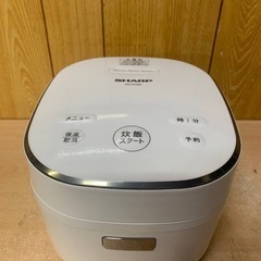 SHARP ジャー炊飯器  KS-CF05B-W