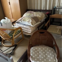 畳ベッド　手すり付き