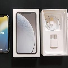 iPhone XR ホワイト SIMフリー 256GB　極美品　中古