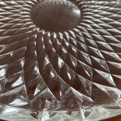 ガラスの大皿の画像
