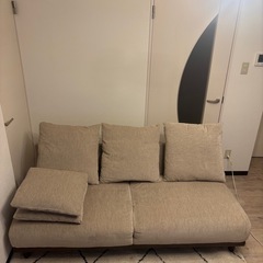【早い者勝ち】ソファー三人掛け　ベージュ