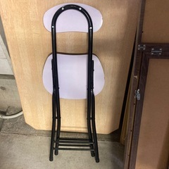 折りたたみ椅子 2セット パイプ椅子 折りたたみ チェア コンパクト 背もたれ
の画像