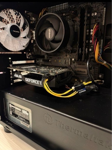 自作PC Ryzen7 2700 GTX1660 Super メモリ32GB