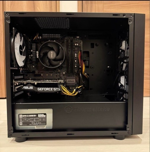 自作PC Ryzen7 2700 GTX1660 Super メモリ32GB