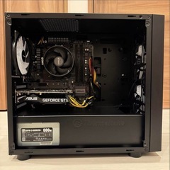 自作PC Ryzen7 2700 GTX1660 Super メモリ32GBの画像