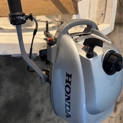 7月27日までの特価2馬力ボートセット　分割　船外機ホンダ　値下げ可能の画像