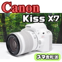 【美品】Canon EOS Kiss X7 ホワイト デジタル一...