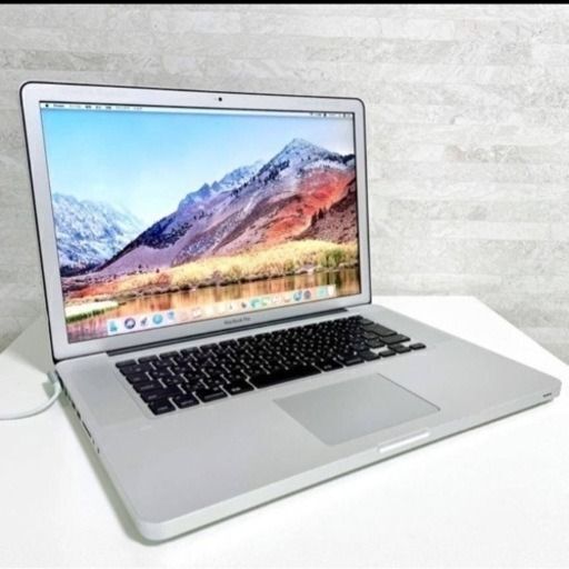 【動画編集】６月分⑤大画面最新MacBook Pro 大容量HDD500GB搭載 メモリ8GB Corei5 iPhone 連携 仕事に学校に！