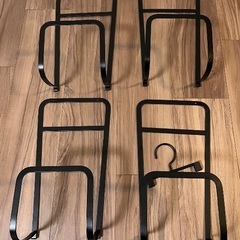 収納　ハンガー　扉　扉裏　フックの画像