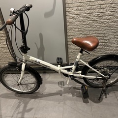 フォルクスワーゲン 20インチ ギア付き 折り畳み自転車