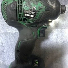 ハイコーキインパクトドライバWH14DDL中古品、本体のみの画像