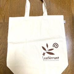 caferrant カフェランテ　ベージュ系エコバッグ　 トート...