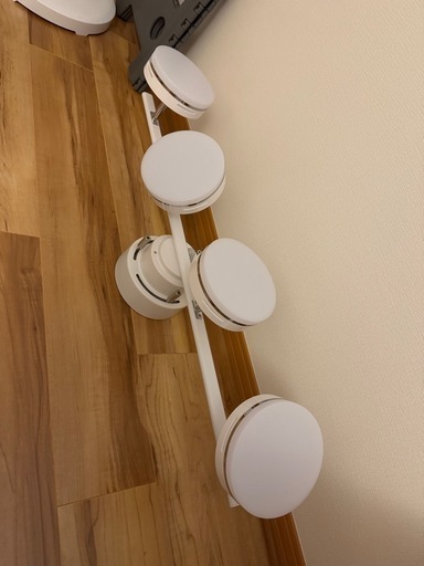 4灯LEDシーリングライト ホワイト 照明