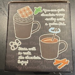 【新品】ディズニー　ホットチョコレートマグ　の画像