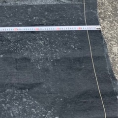 防草シートの切れ端、中古の画像