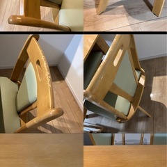ダイニングテーブルセット　4人掛けの画像
