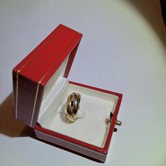 カルティエ　Cartier　トリニティリング　3連リング　750の画像