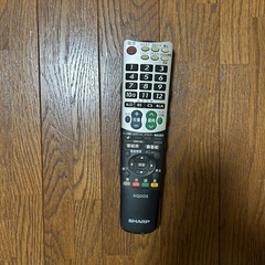 【ジャンク】2010年製 AQUOSテレビ／通電OK・B-CASなし・パーツ取り用に の画像