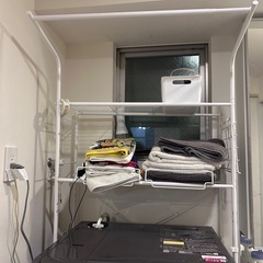 受け渡し予定者決定　　洗濯ラックの画像