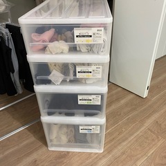 NITORI　押入れ収納4点セット