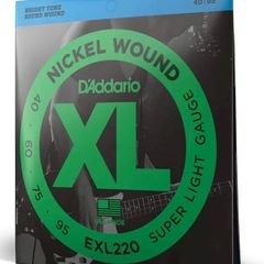 D'Addario ダダリオ ベース弦 ニッケル Long Sc...