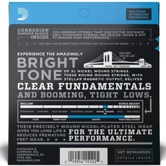 D'Addario ダダリオ ベース弦 ニッケル Long Scale .040-.095 EXL220 【国内正規品】の画像