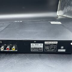 【決まりました】○コンパクト&シンプルDVDプレイヤー リモコン、AVケーブルあり DVDJ-2152-BKの画像