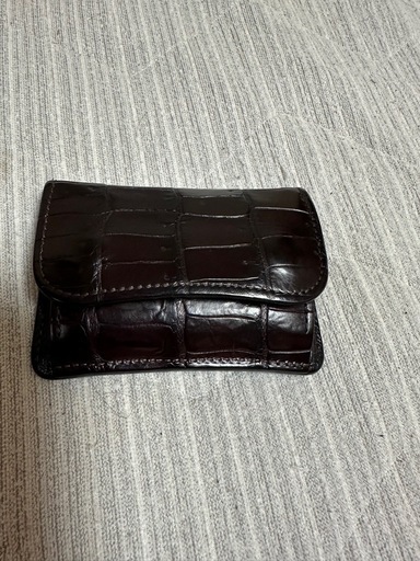 財布 2024 Baker Oak Bark Porosus / TONGUE