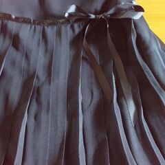 新品 COMME CA ISM 裾レースプリーツスカート Mサイズの画像