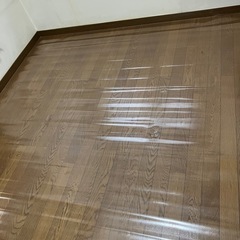 ダイニングマット クリア 撥水 180cm×180cm 