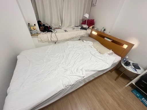 ニトリセミダブルベッドフレーム