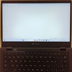 【軽量】2021年製 東芝 dynabook G83/HS 11世代 i5 SSD 512GB メモリ 16GB Iris Xe Windows11 Office付き ノートパソコン 99の画像