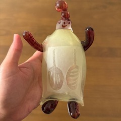 ガラスの花瓶の画像