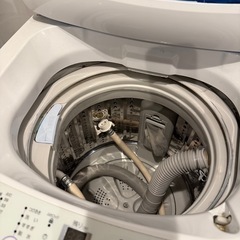 【引取希望】Haier 4.2kg 全自動洗濯機 JW-K42H 白 2014年製 50Hz/60Hz共用 ハイアール 洗濯機の画像