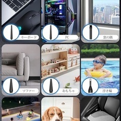 【新品未開封】エアダスター ブロワー 洗車 3段階風量調整 12000PA吸引力 超強力 電動エアダスター 複数種類ノズル付き ブラシレスモーター 小型 PC掃除 空気入れ 日本語取扱説明書付きの画像