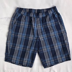 ハーフパンツ　メンズ　Ｓサイズ　レディースとしてもOK　ネイビー...