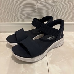 Skechers Slip-Ins ネイビー スポーツサンダル