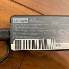 Lenovo レノボ純正 USB Type-C 45W ACアダプターの画像