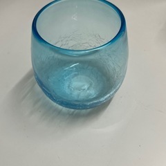 【6月中】琉球ガラス 酒器　オーシャンロックグラス、ピンク片口セットの画像