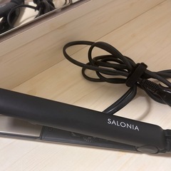 【受渡予定者決定】サロニア　ストレートアイロン　24mmの画像