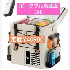 ポータブル冷蔵庫 16L -20℃～20℃ 急速冷凍 車載 冷蔵...