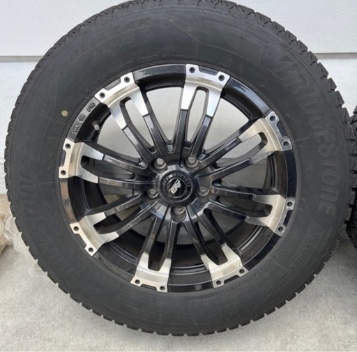 冬用タイヤ　タイヤホイール 4本 RAV4使用 ブリザックDMV-3 225/65R17 ホイール付 スタッドレス