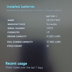 【軽量】2021年12月製 Lenovo ThinkPad X13 Gen2 11世代 i5 SSD 256GB メモリ 8GB Iris Xe Windows11 Office付き ノートパソコン 07の画像