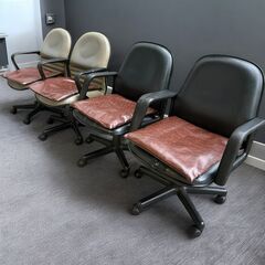 【セット売り】◯キャスター付きオフィスチェア 麻雀椅子 シートク...
